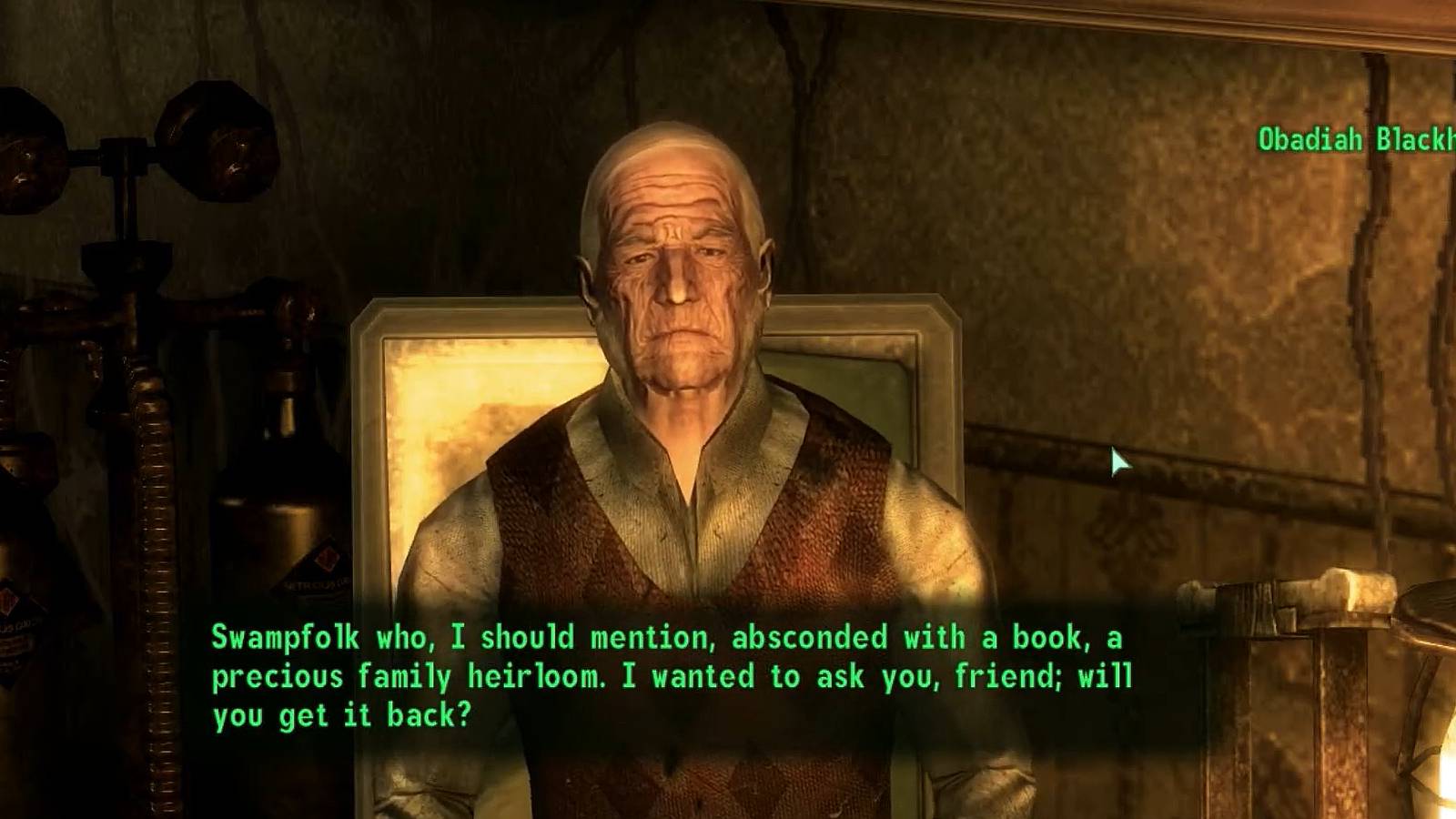 fallout 3 obadiah blackhall dialogue