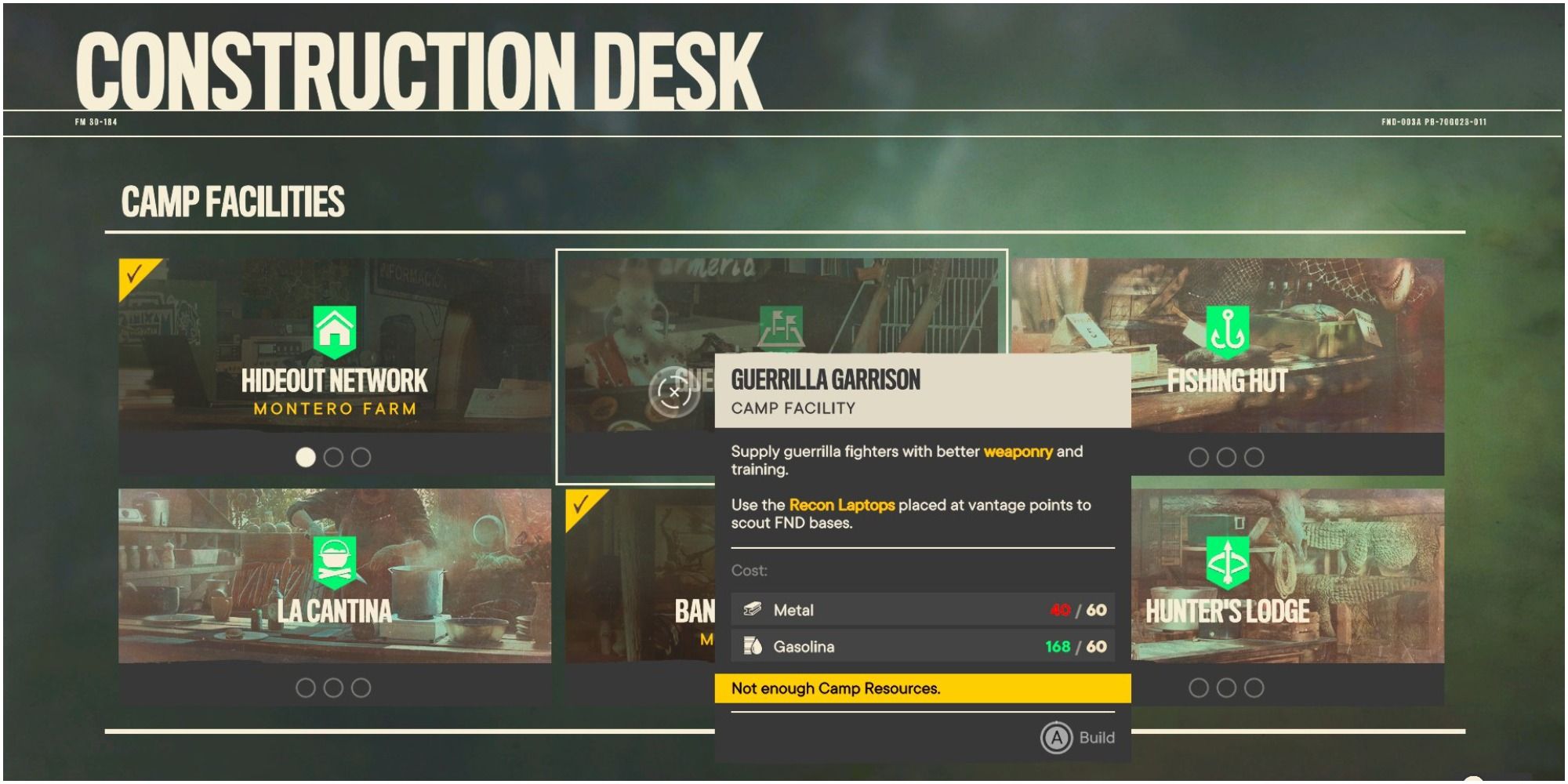 far cry 6 purchase guerrilla garrison