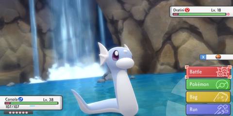 pokemon brilliant diamond shining pearl dratini