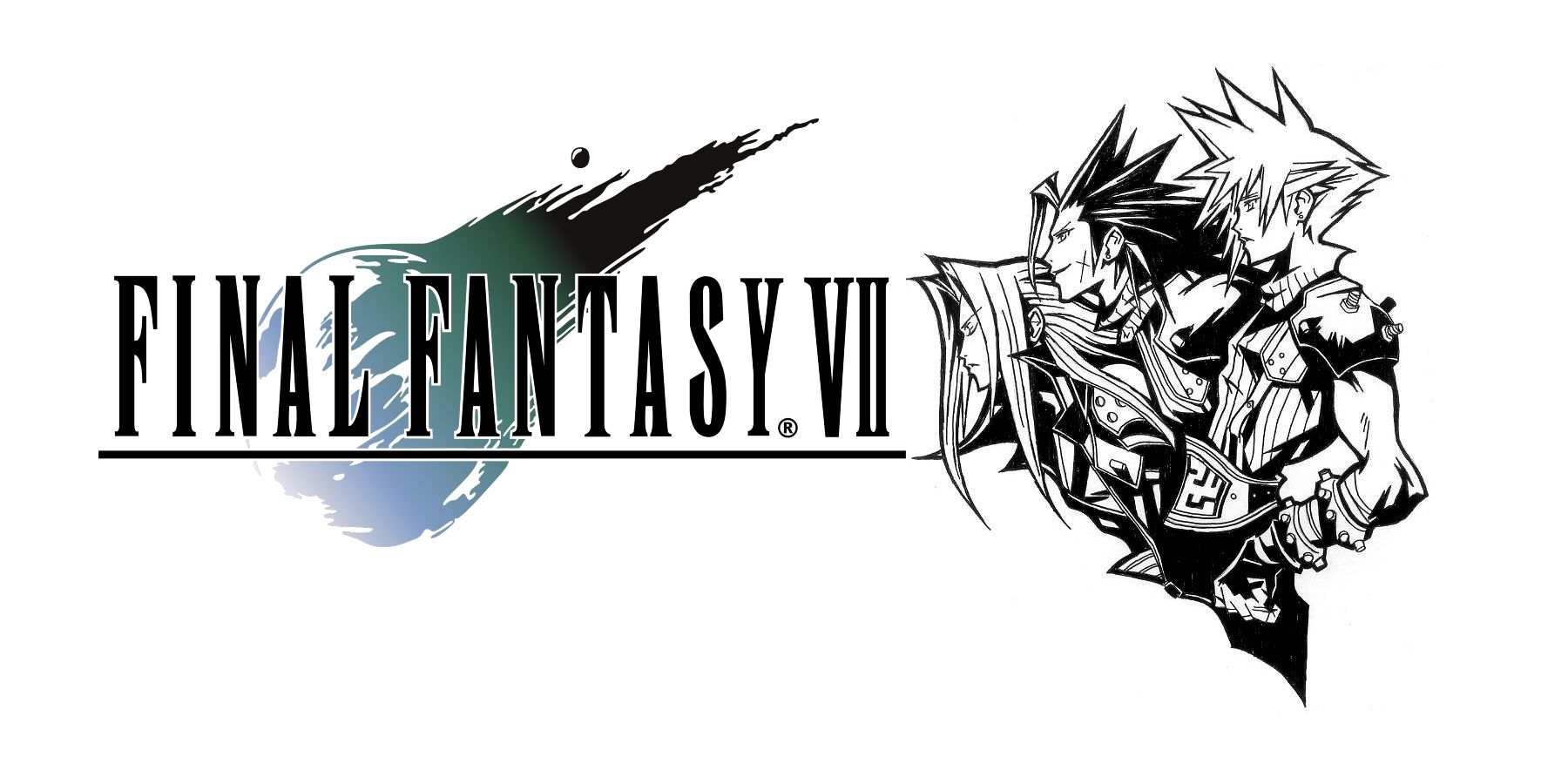 final fantasy 7 anniversary logos