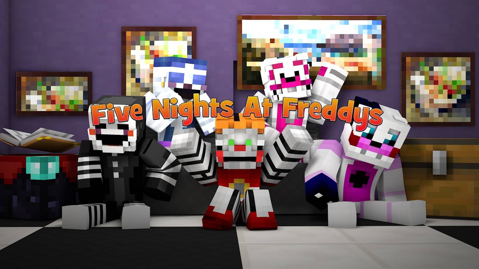 five nights at freddys sister location minecraft