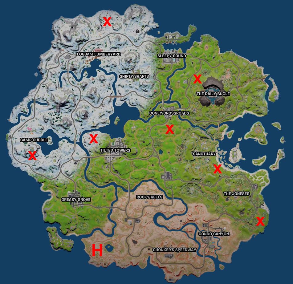 fortnite klomberry locations
