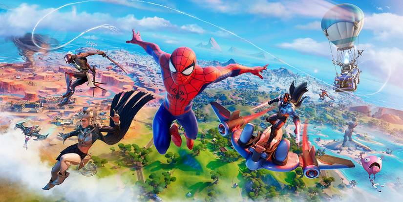 fortnite spider-man art