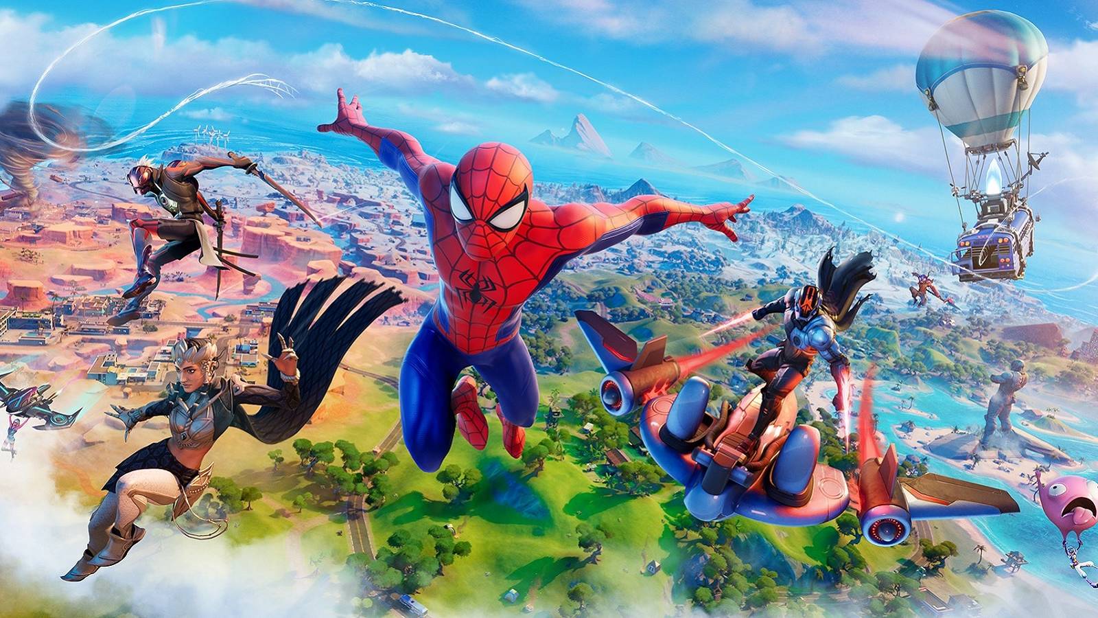 fortnite spider-man art