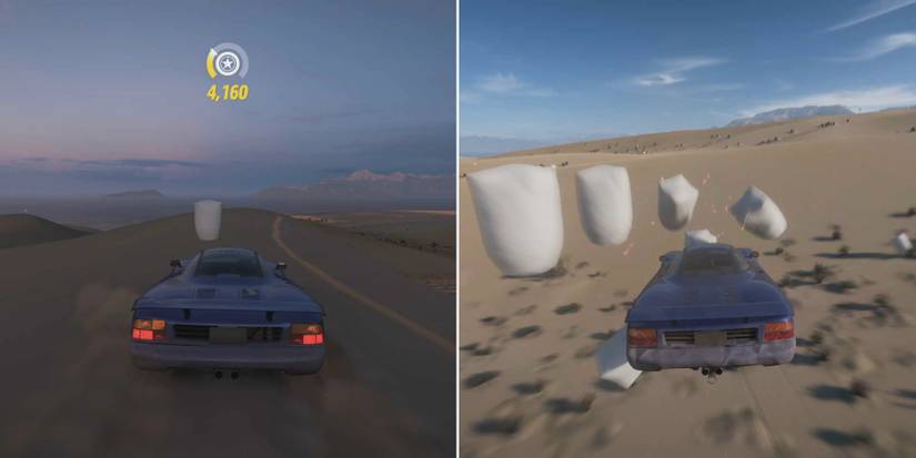 forza horizon smashing lanterns