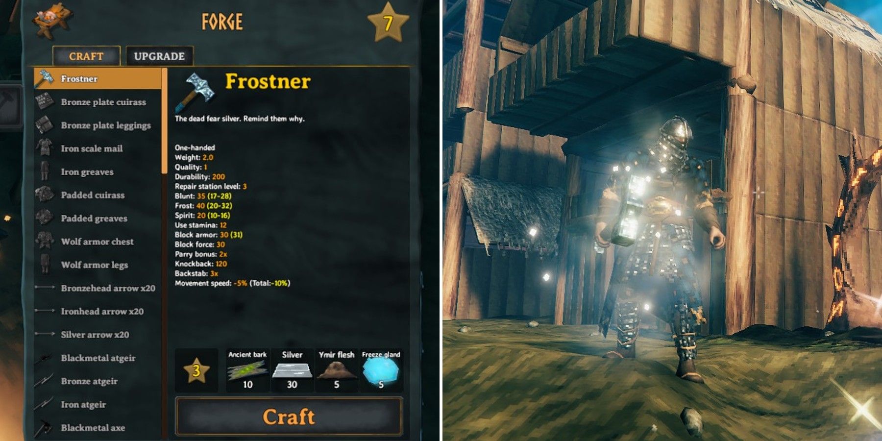 frostner in valheim