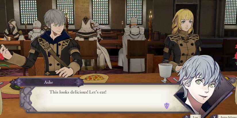 Ingrid and Ashe eating together. 