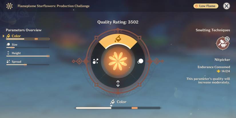 Genshin Impact Launch Tube Firework Smelting