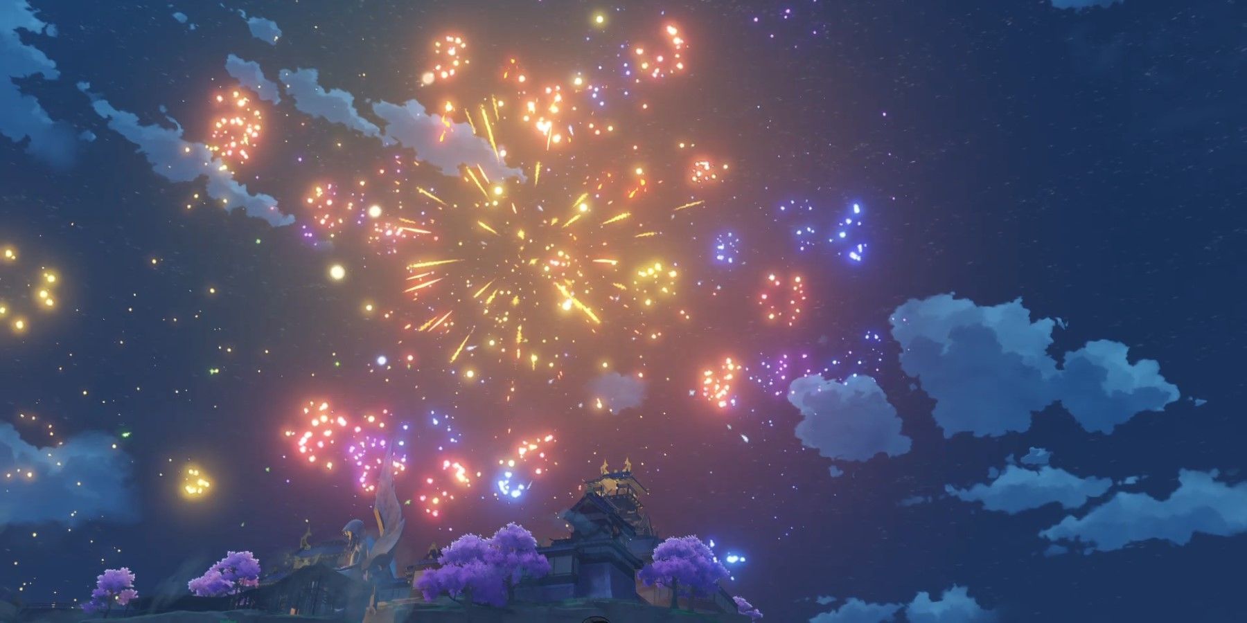 Genshin Impact Fireworks Festival event