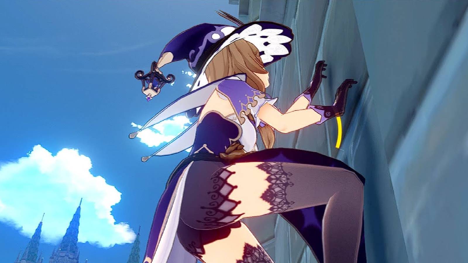 genshin impact lisa climbing feature