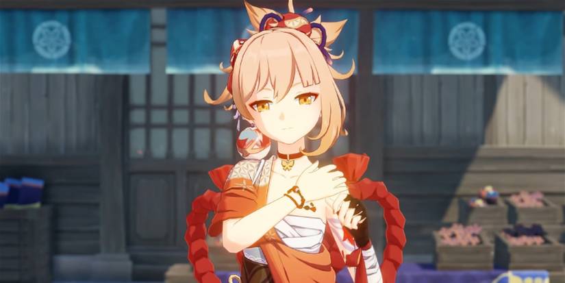 genshin impact yoimiya thoughtful feature