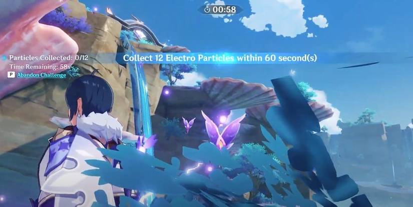 kaeya shifting view for the sangonomiya variant of the lightning bottler daily commission