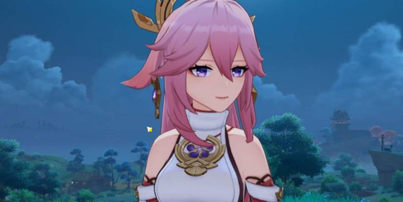 yae miko from genshin impact