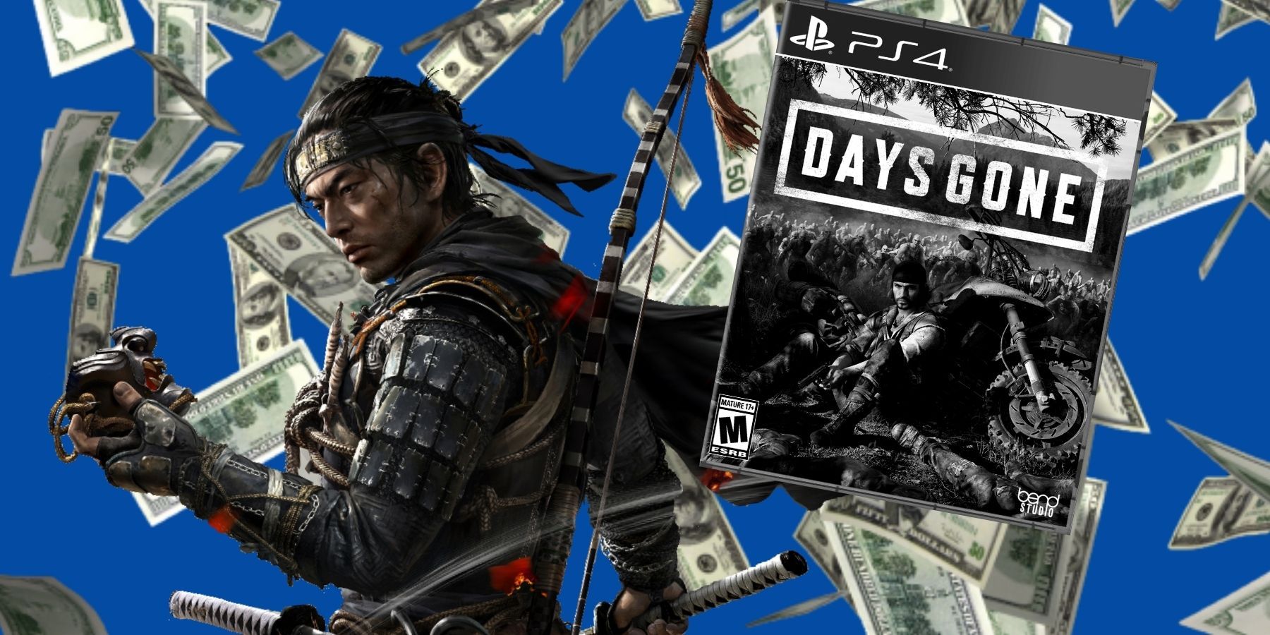 ghost of tsushima days gone sales controversy explained