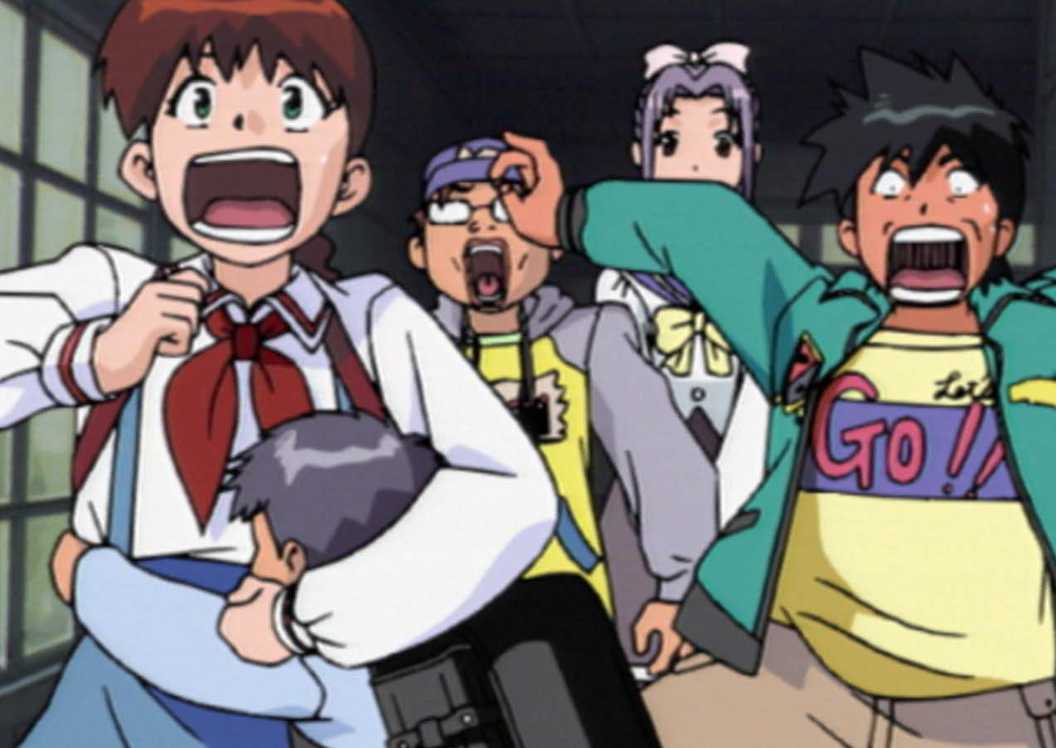 ghost stories anime children screaming