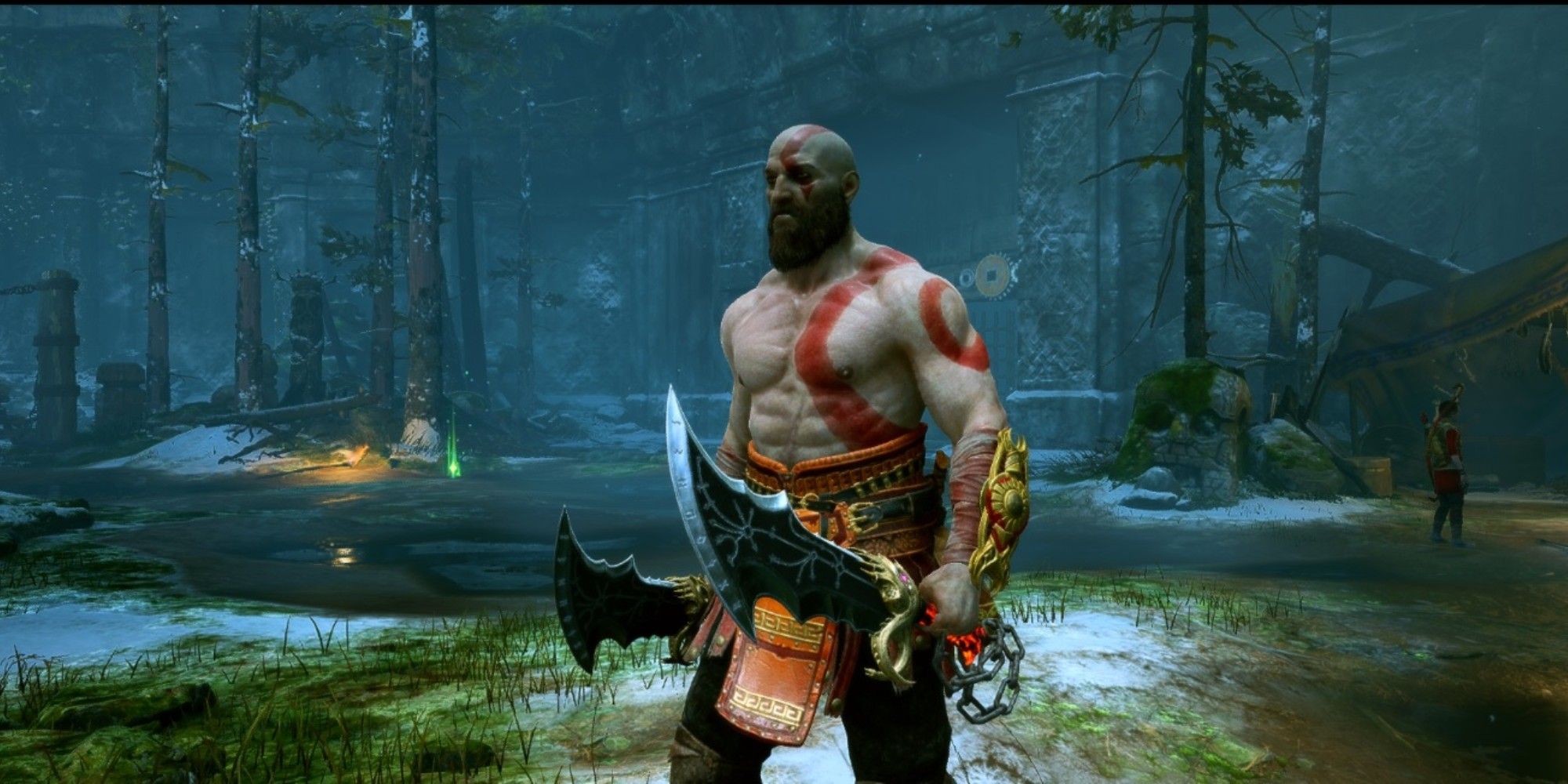 god of war invisible armor mod