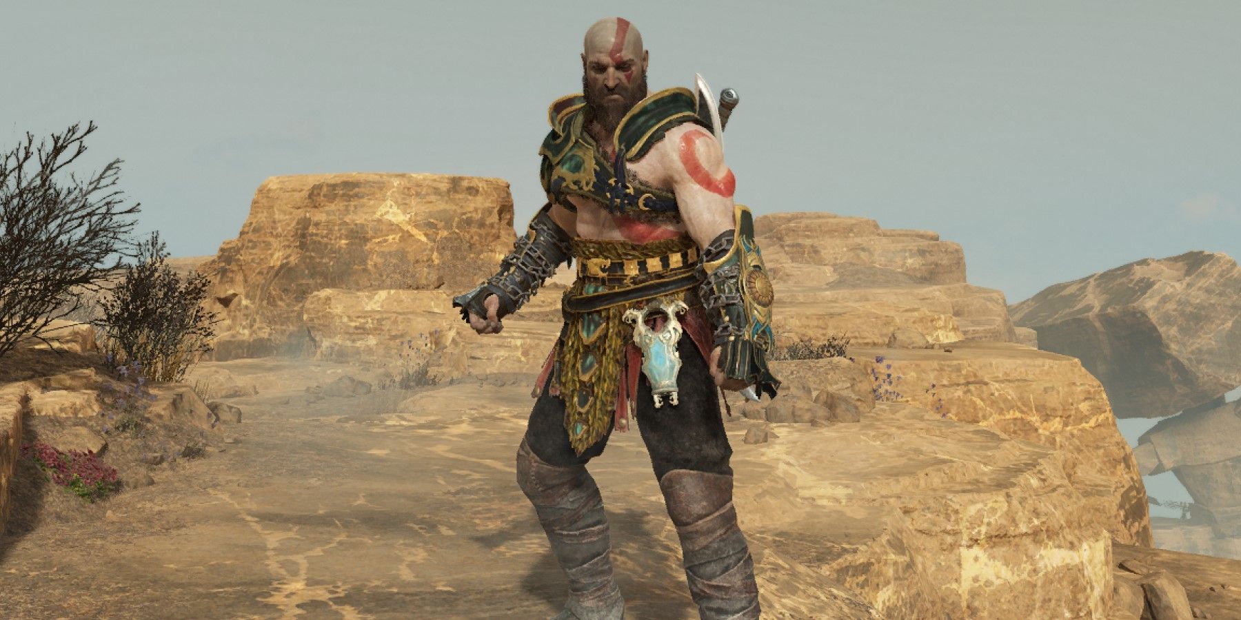 Kratos in God of War