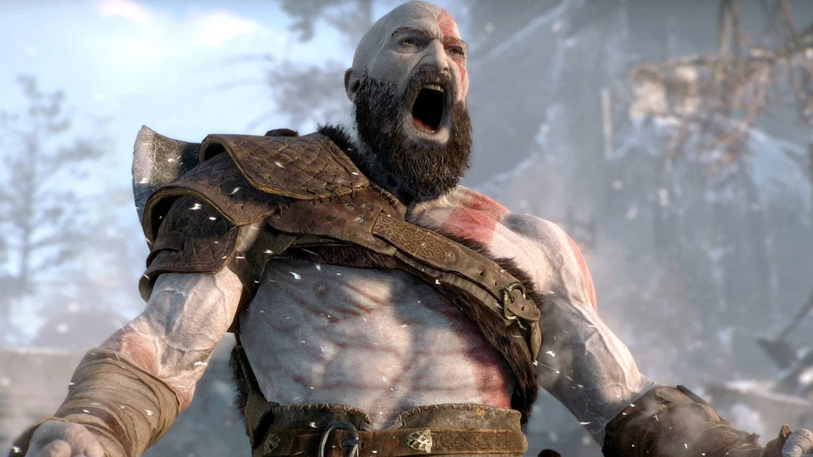 God of war kratos yell