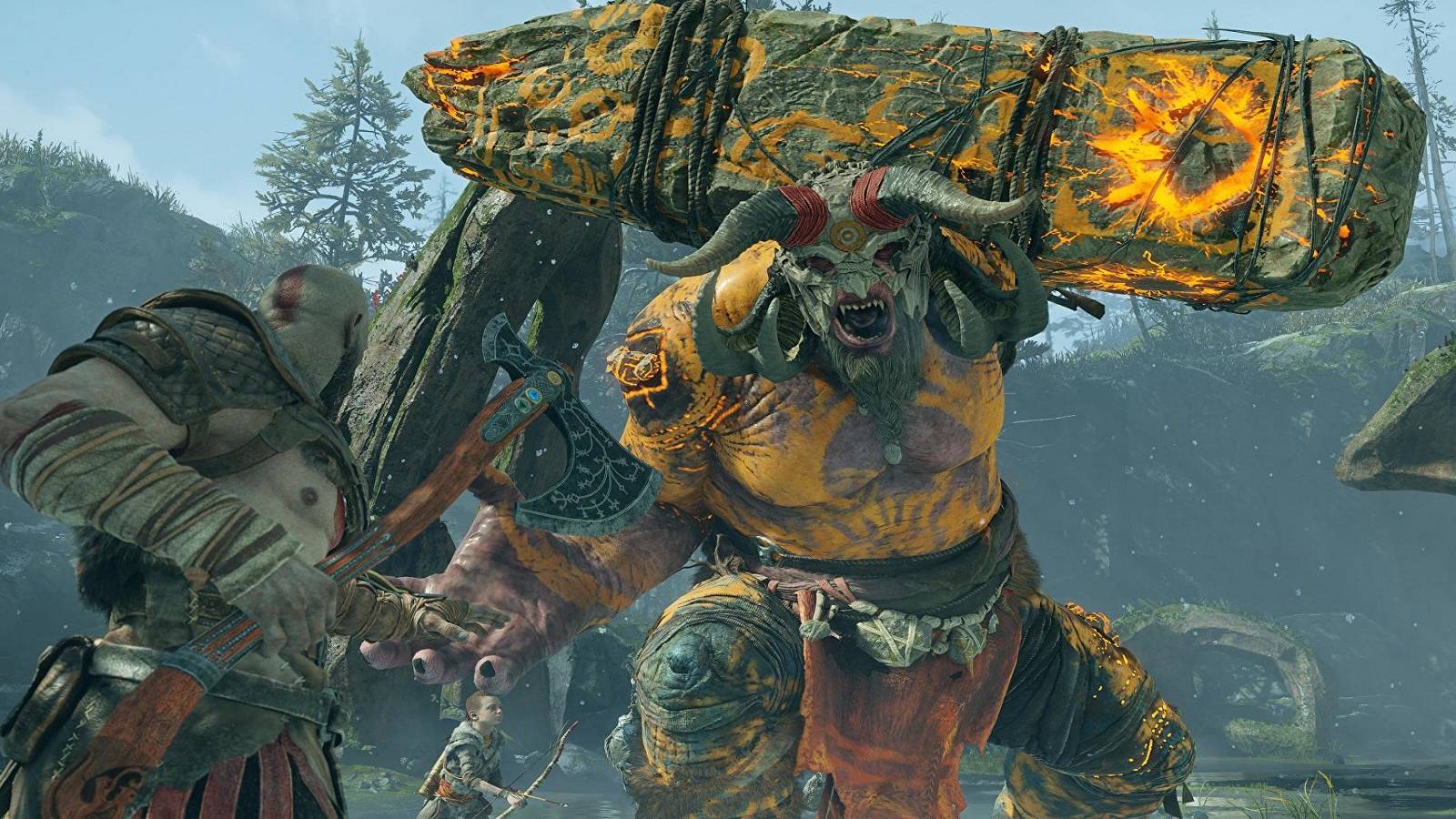 God of War trailer still