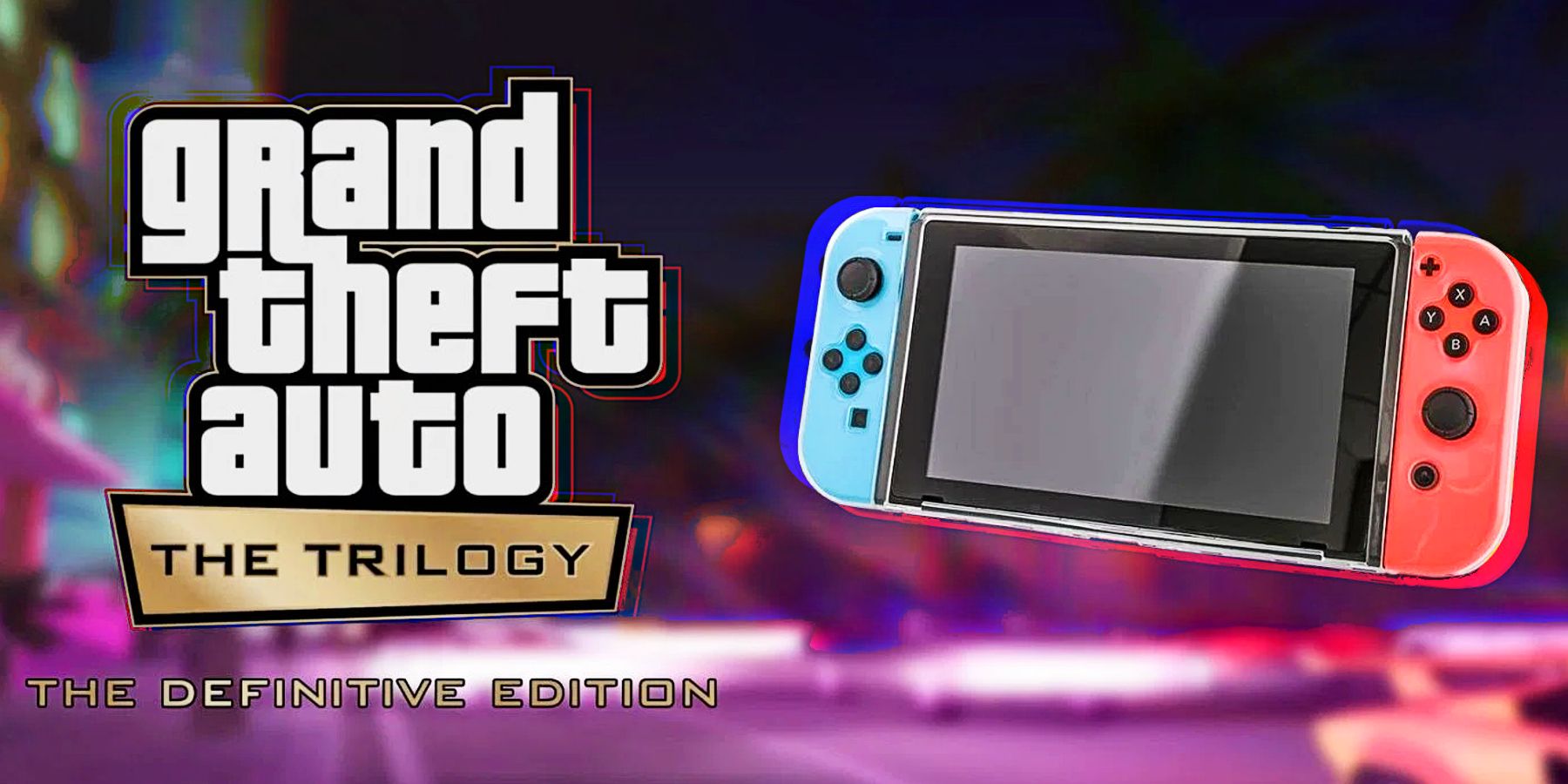 GTA: Trilogy Definitive Edition, Jogo Nintendo Switch