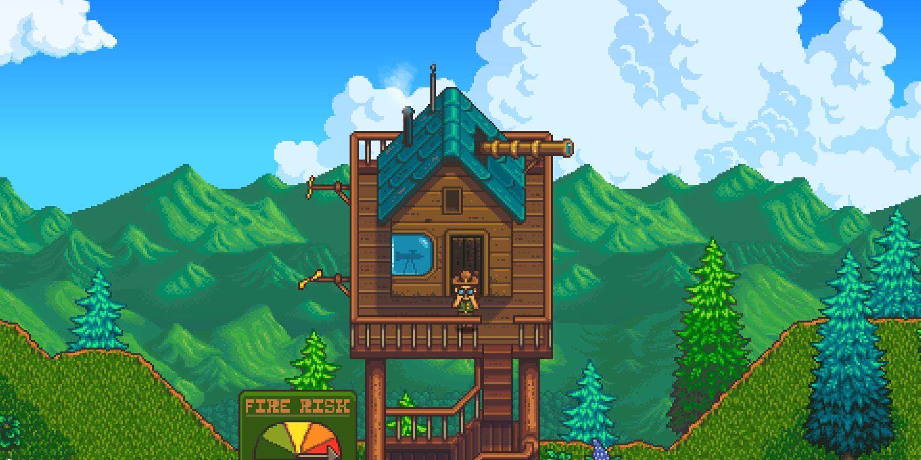 haunted-chocolatier-forest-lookout-tower-game-screenshot