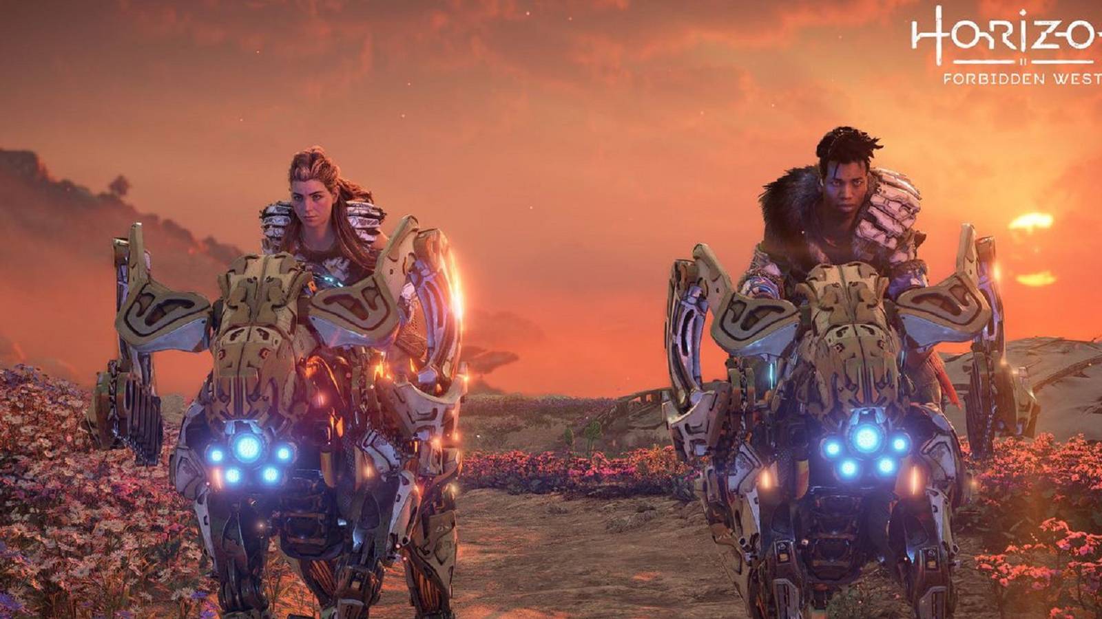 horizon forbidden rest riding robots feature