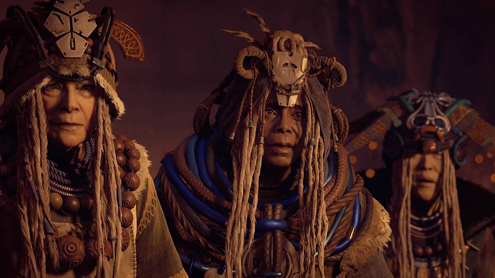 horizon zero dawn nora high matriarchs Teersa Jezza Lansra