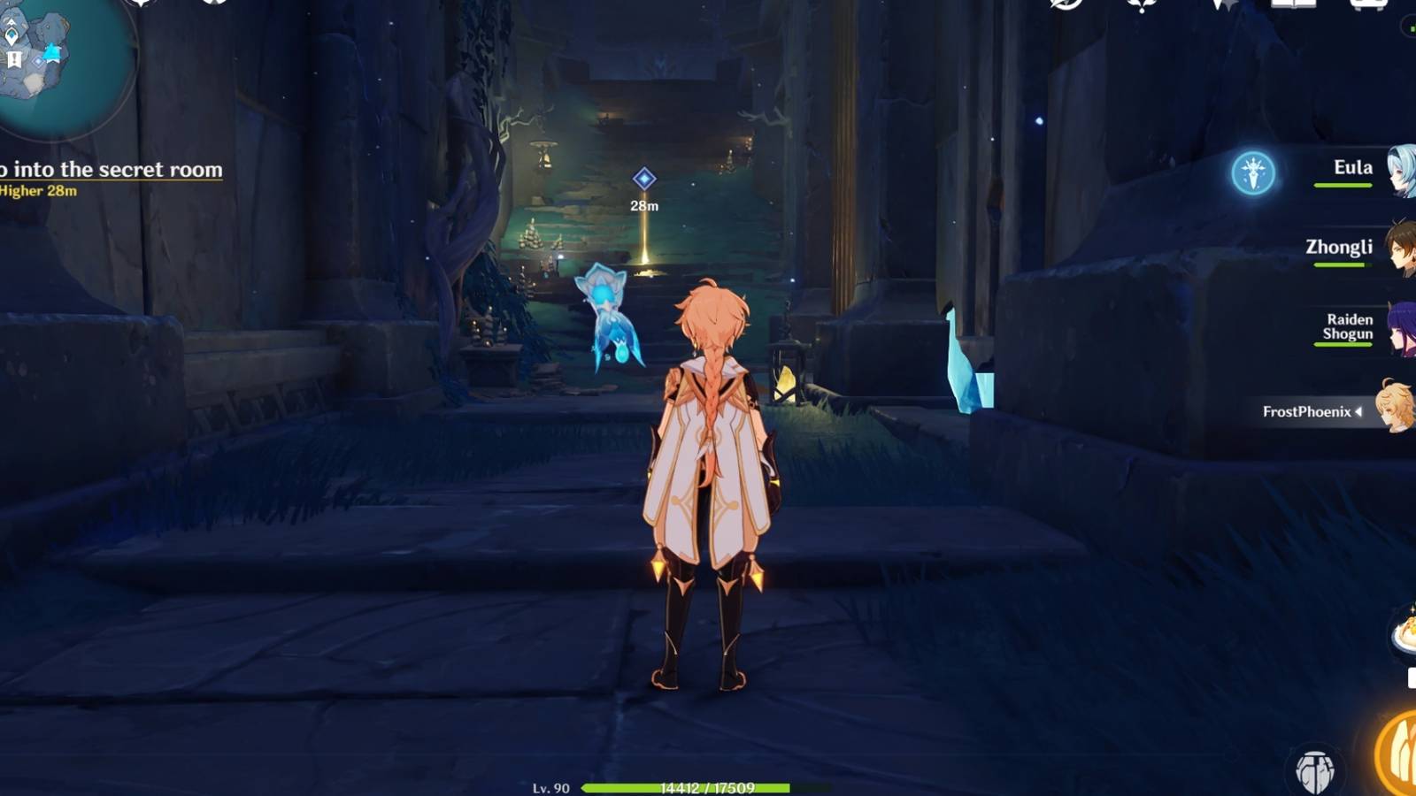 how to enter the secret room