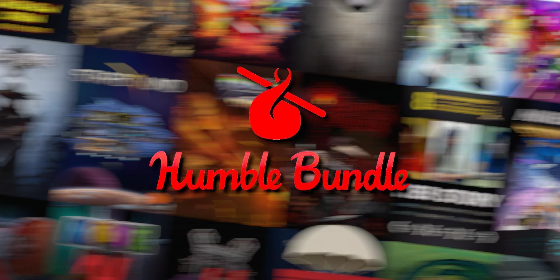 humble bundle logo with games