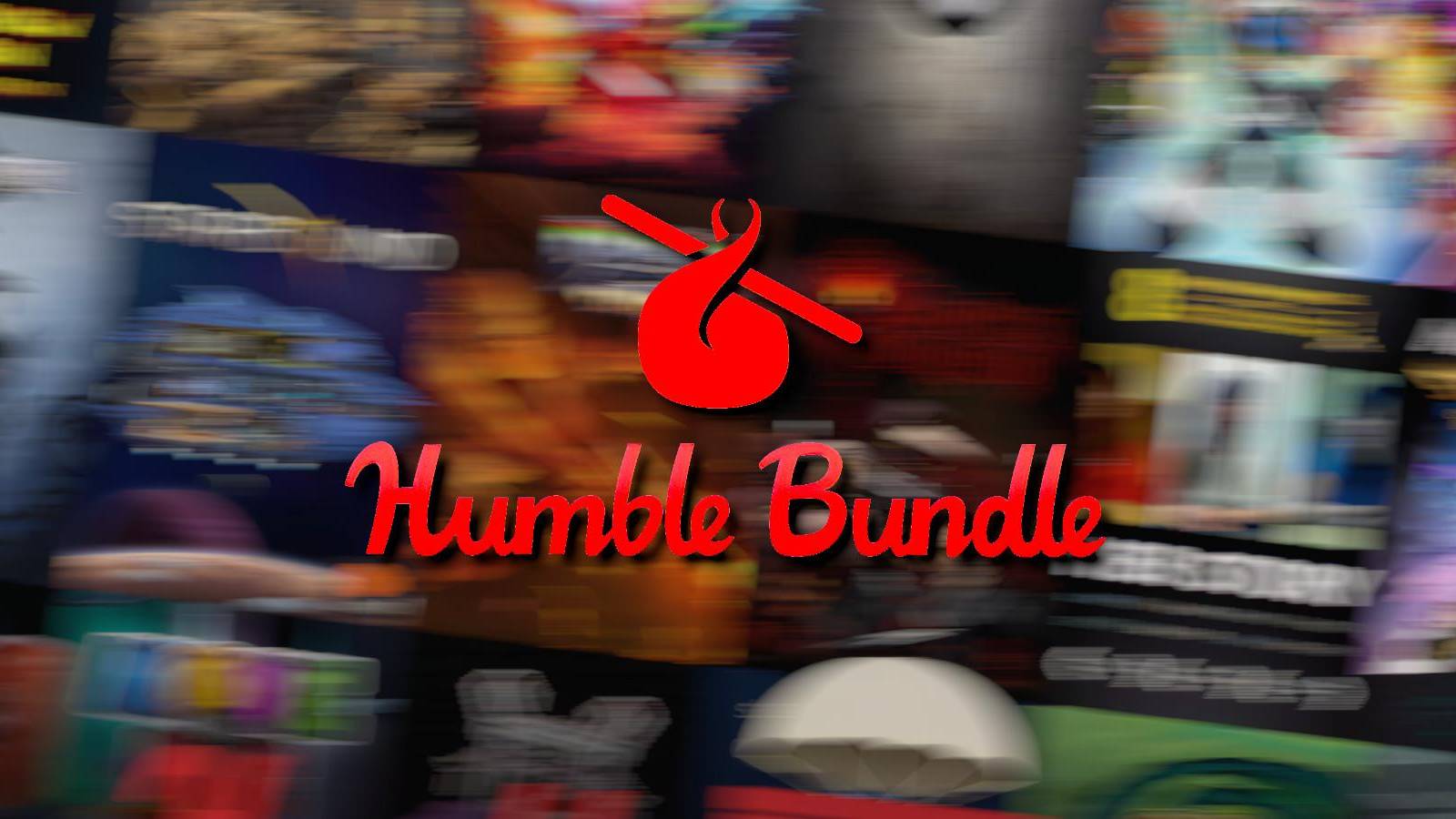 humble bundle logo with games