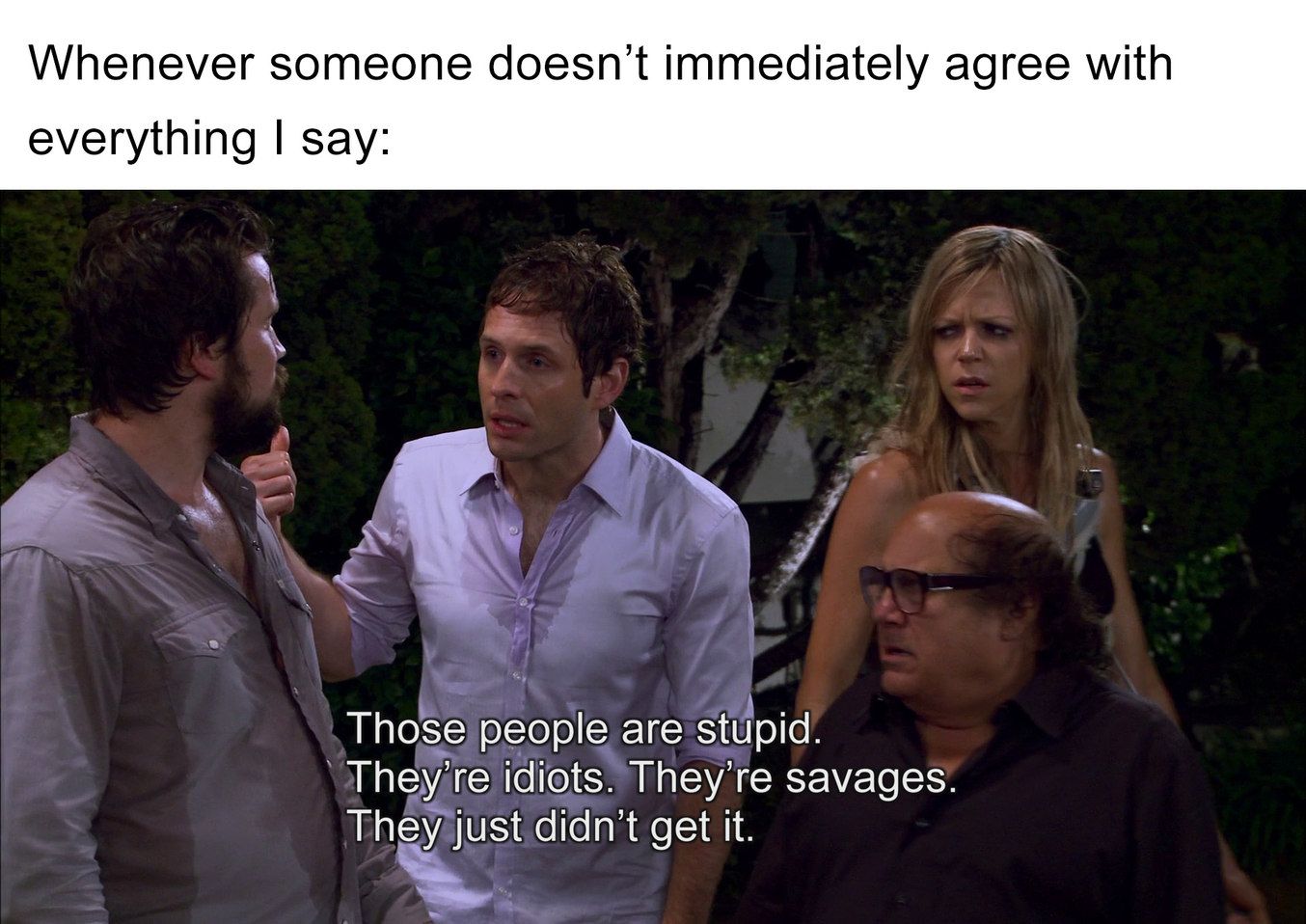 its always sunny in philadelphia crew meme