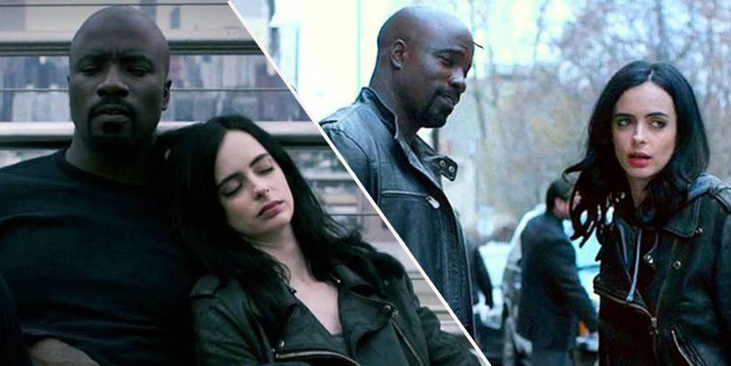 Luke Cage and Jessica Jones