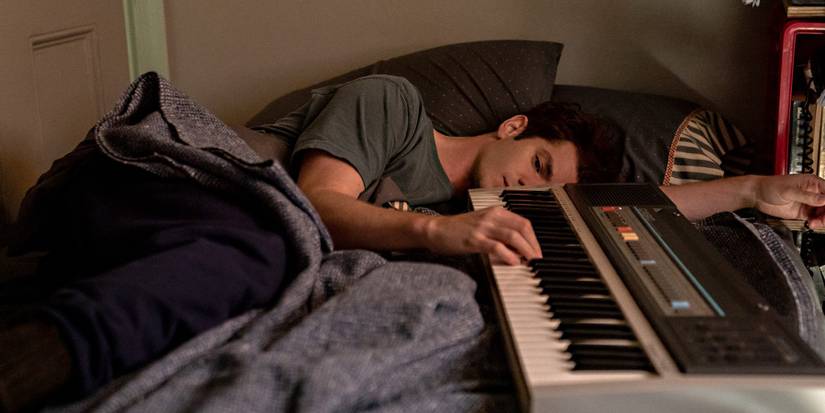 Andrew Garfield as Jonathan Larson in Tick, Tick...BOOM!