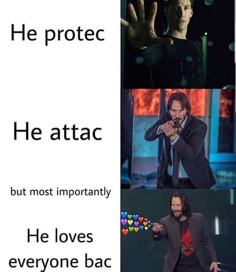 Keanu Reeves meme