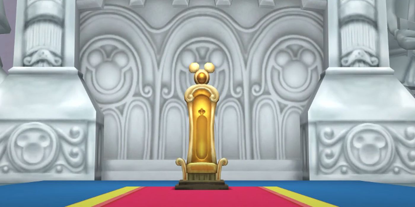 Kingdom Hearts Disney Castle Throne