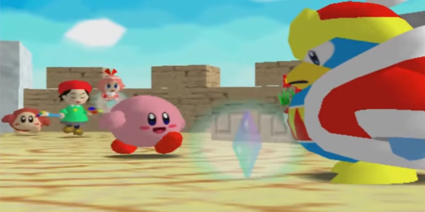 Kirby 64 The Crystal Shards Король Дидиди