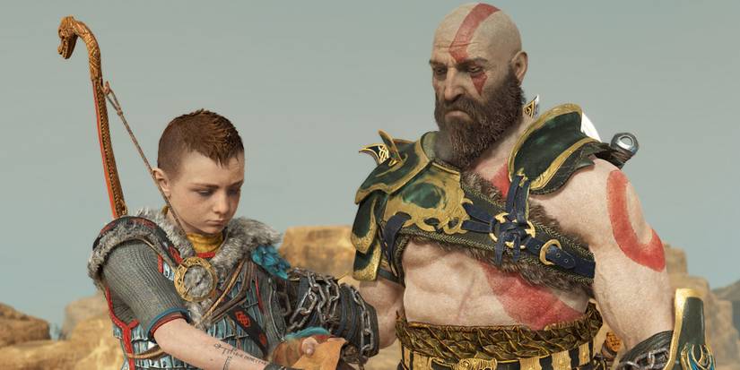 God of war and atreus in god of war