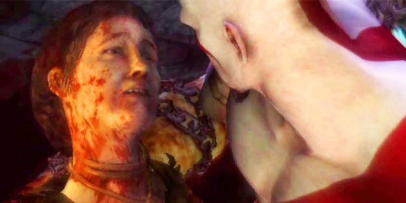 kratos kills his mother in god of war ghost of sparta