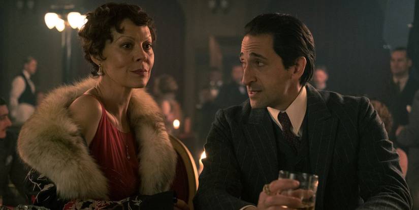 Polly Gray and Luca Changretta in Peaky Blinders Series 4