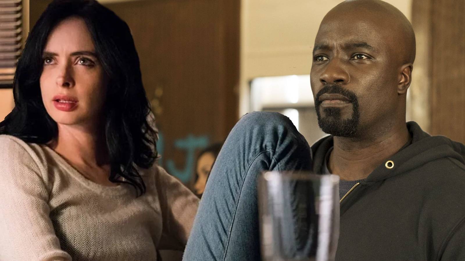 Jessica Jones and Luke Cage