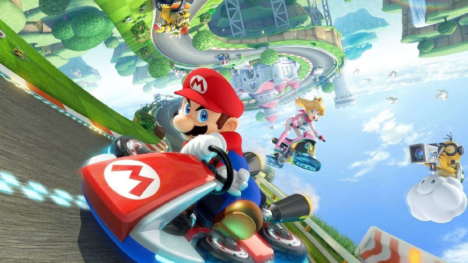mario kart 8 wii u cover art
