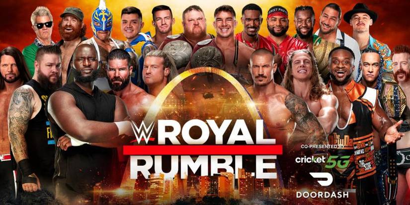 Entrants for the 2022 30-Men Royal Rumble