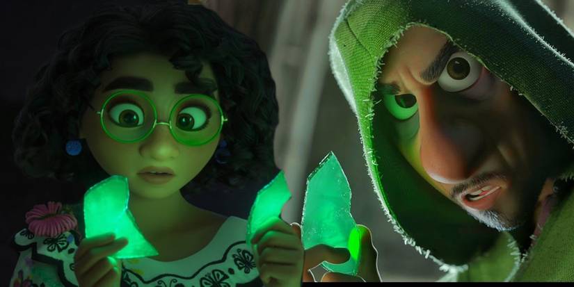 Mirabel and Bruno with the vision