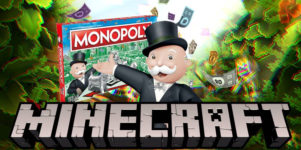 Minecraft Player Creates Their Own Version of Monopoly In-Game Using Candles