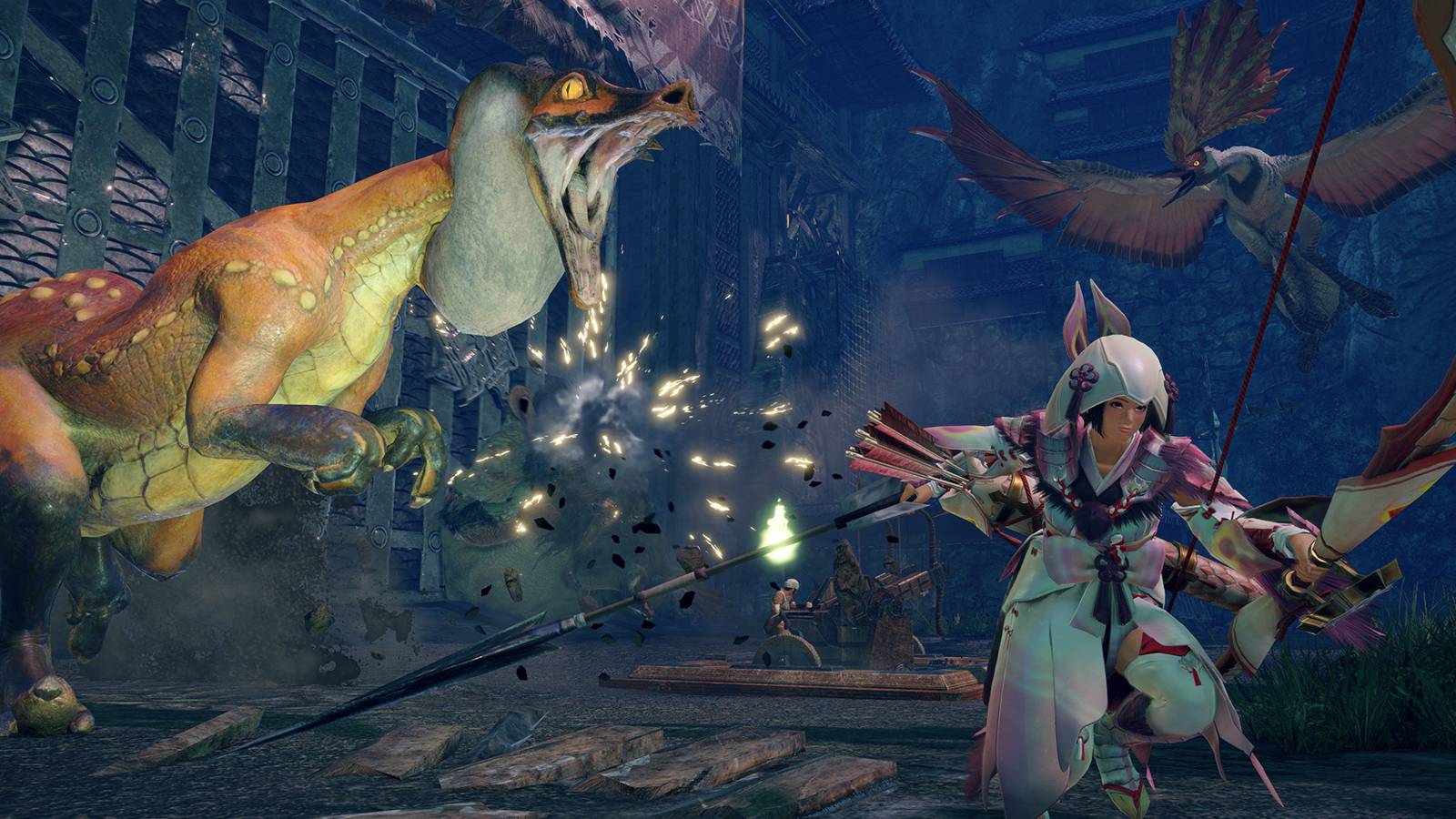 monster hunter rise running from battle