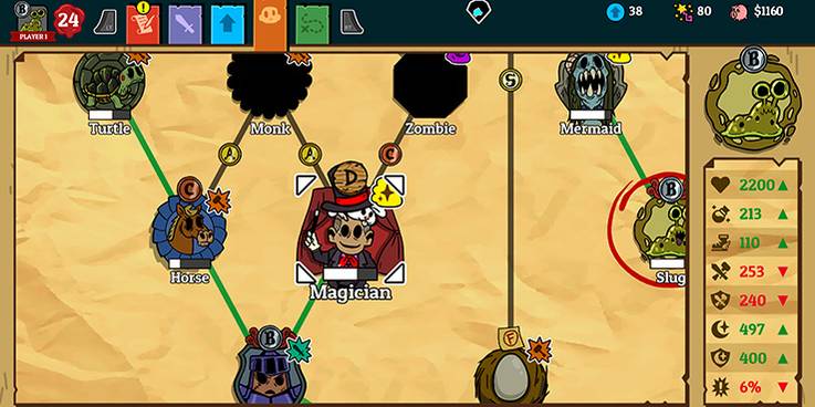 nobody saves the world characters