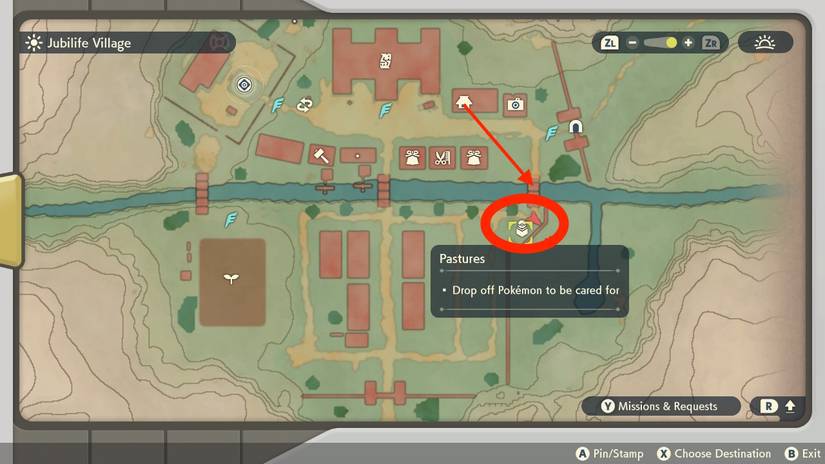 pastures pokemon legends arceus location