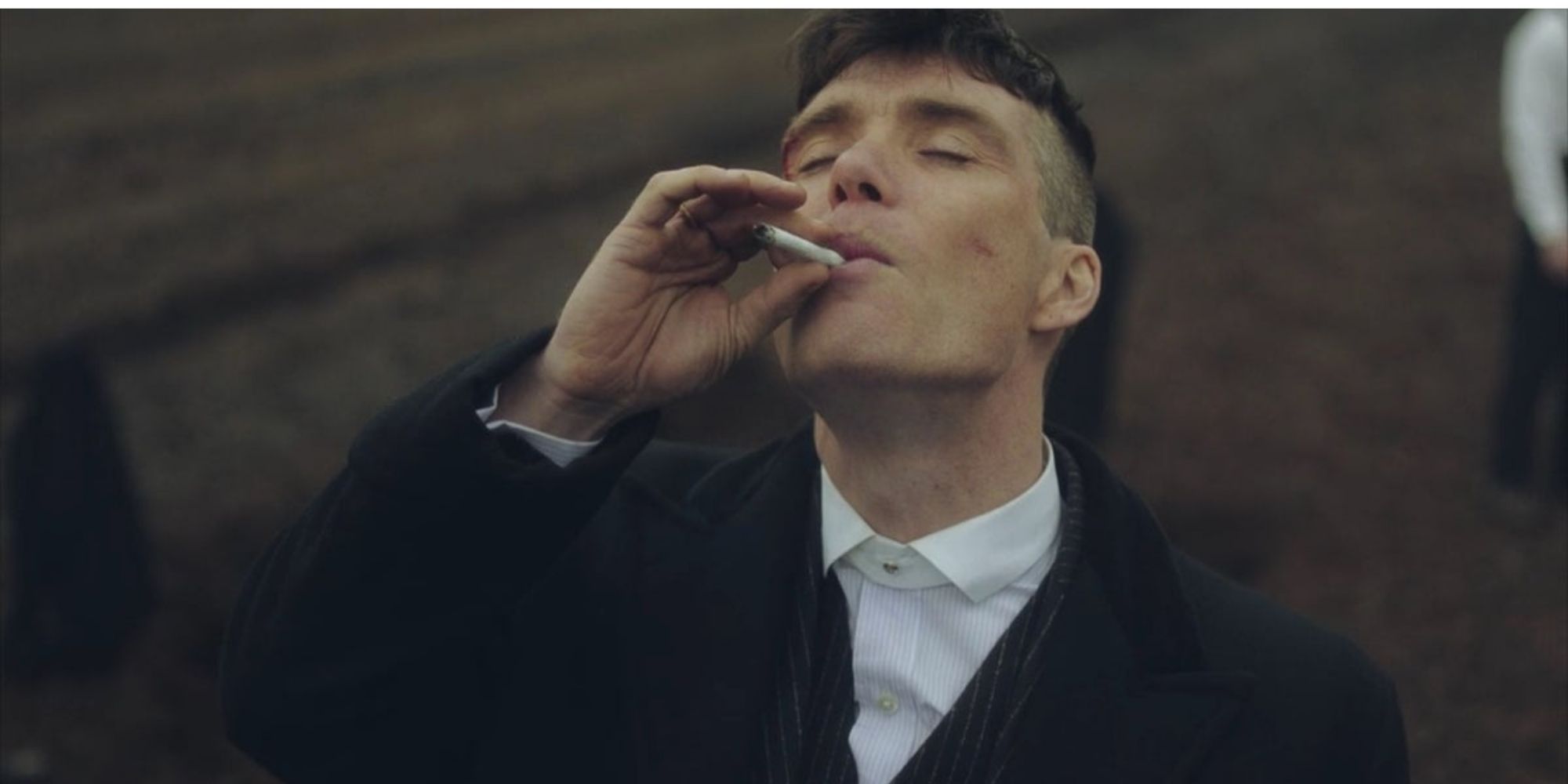 An image of Tommy Shelby from TV show Peaky Blinders.