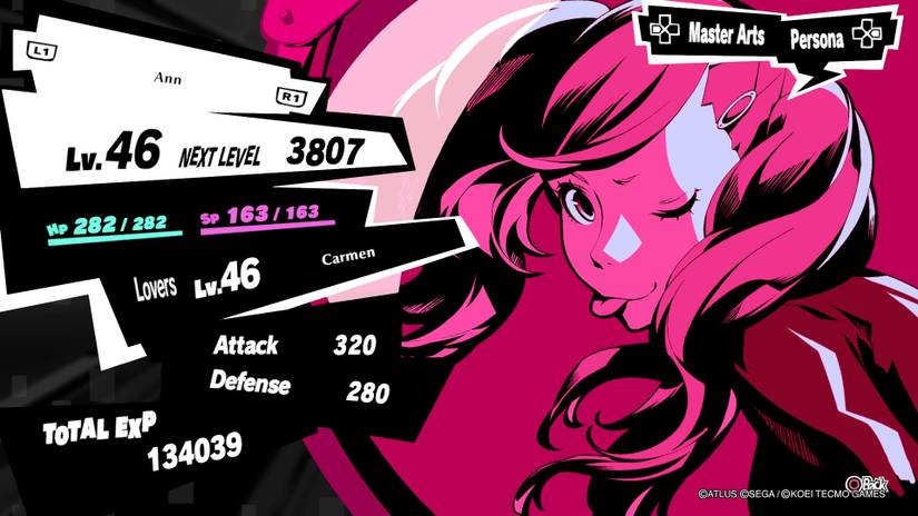 persona 5 strikers panther