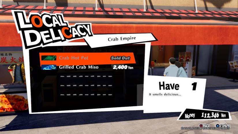 persona 5 strikers shopping